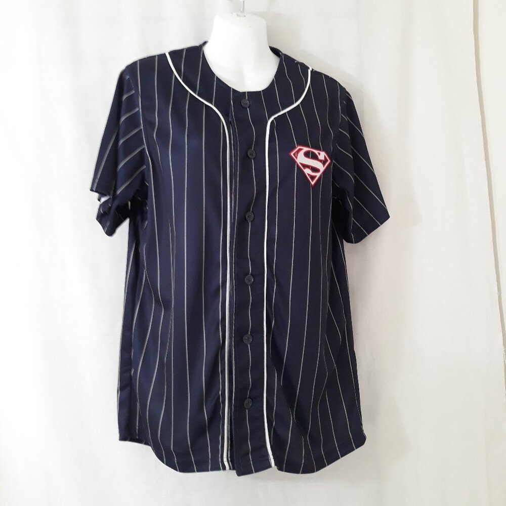 Vintage 90's DC Comics Superman Jersey - Size Medium
